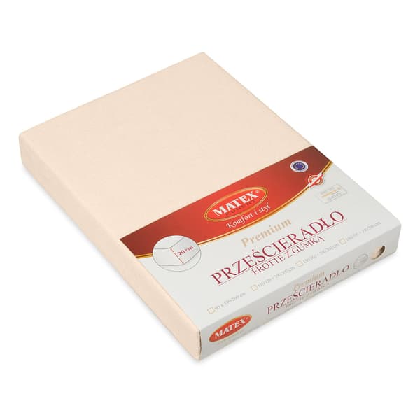 Frottélagen 130/140x190/200 PREMIUM Creme