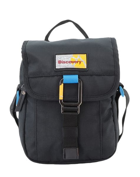 Discovery ICON 711 Sort skuldertaske med flap