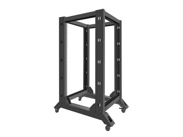 LANBERG RACK 22U 600X800 (SVART RAL9004)