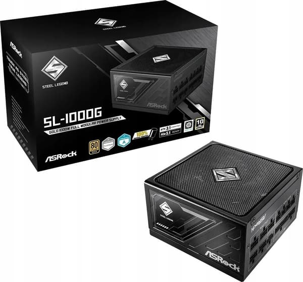 ASRock STEEL LEGEND 1000W 80 Plus Gold -virtalähde