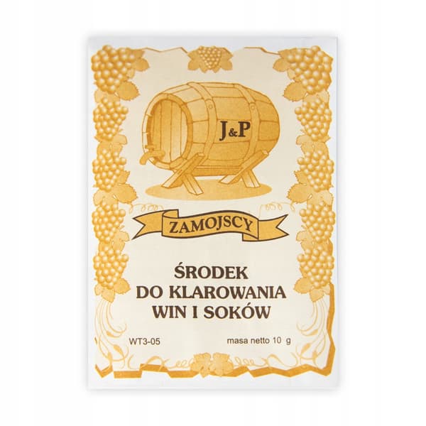Klarowin-middel til klaring af vine og juice fra Zamość