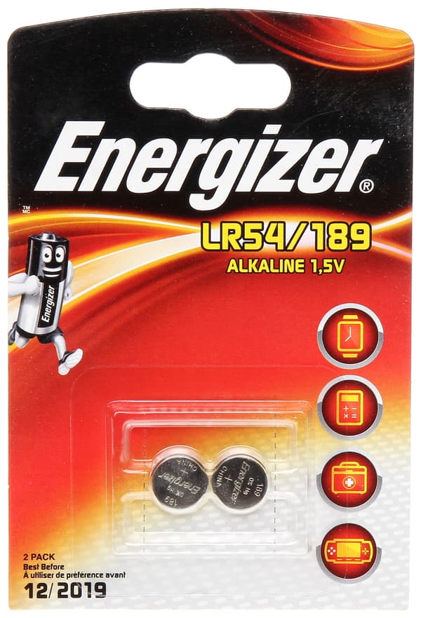 ALKALIN BATTERI BAT-LR54*P2 ENERGIZER