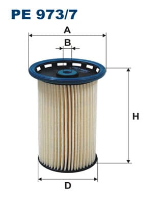 BRÄNSLEFILTER PE9737 FILTRON