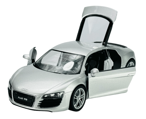 WELLY AUDI R8 SILVER 1:24 22493