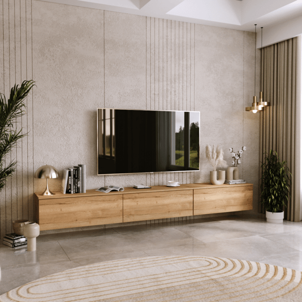 RTV-kaappi Nicole 80 cm - Oak Craft -väri
