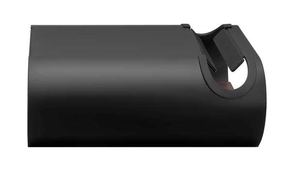 BIKETEC VÆGCYKELSTÅL, SORT, MED HYLDE