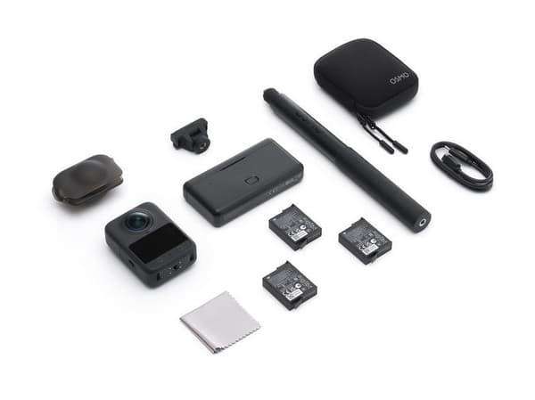DJI Osmo Adventure Combo 360 -action-kamera, musta