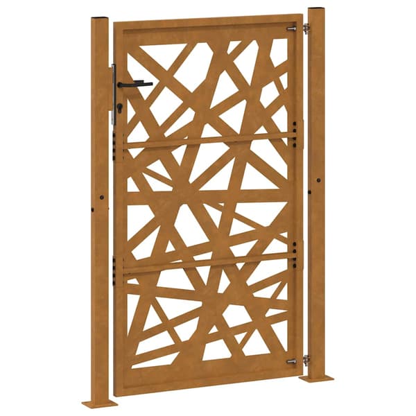 vidaXL havelåge 105x155 cm rustfrit stål letvægtskonstruktion