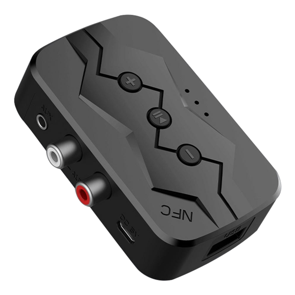 Lähetin Adapter Audio NFC Bluetooth 5.2 Lähetin Vastaanotin USB SD TF