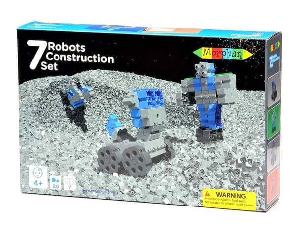 Morphun 7 Robots Box - 80 kpl.