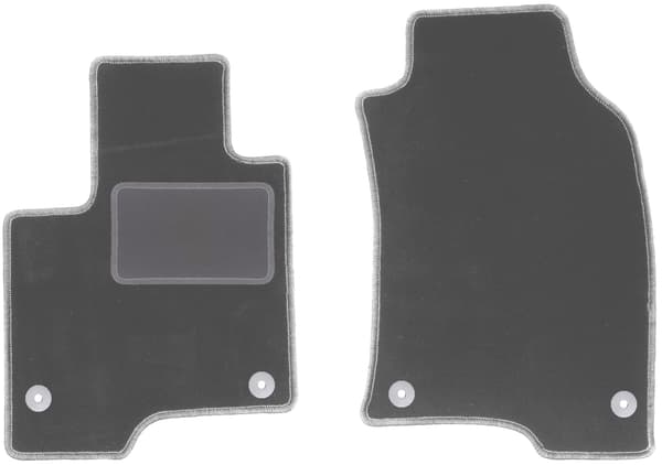Forreste bilmåtter til Fiat Panda III hatchback (2012-) grå