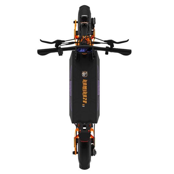 KAMIKAZE K1 Elscooter Svart och Orange