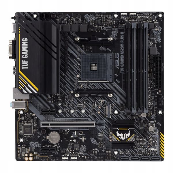 ASUS TUF GAMING A520M-PLUS II moderkort, Micro ATX, AMD A520