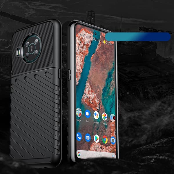 Thunder Case fleksibelt pansret cover til Nokia X100, sort