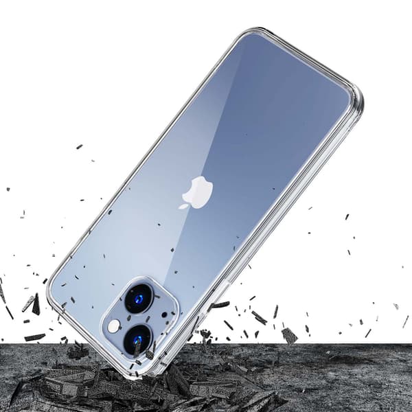 3mk Clear Cover - Etui til iPhone 14 (Gennemsigtig)
