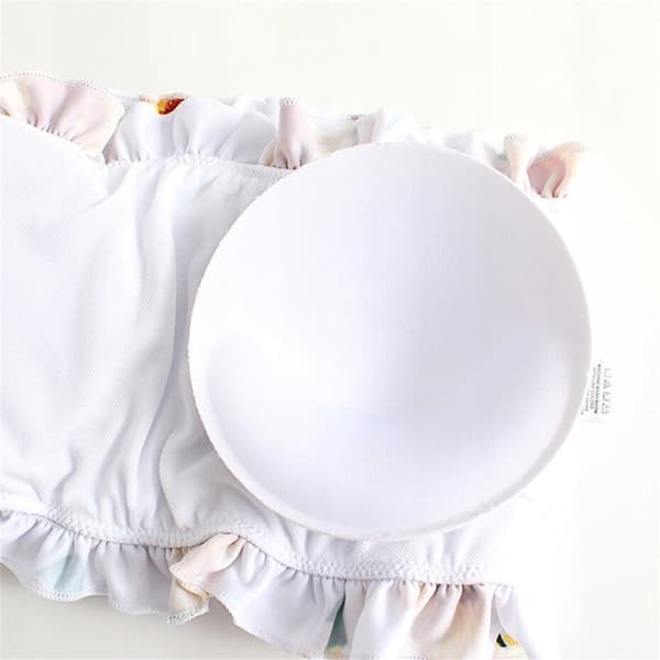 Bandeau badedragt, strandsolbadningsbikini, todelt, XL