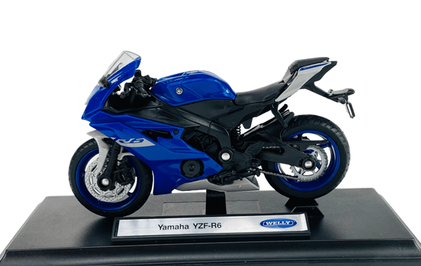 WELLY YAMAHA YZF-R6 1:18 12856