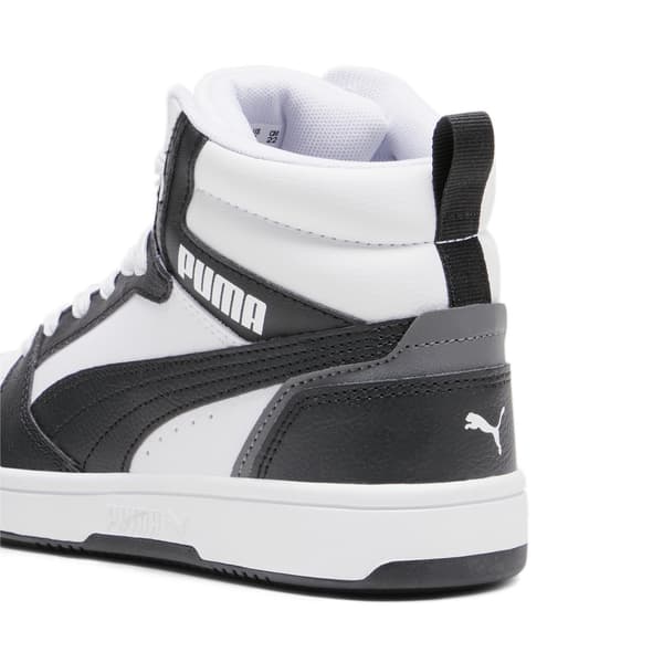 Puma REBOUND V6 MID JR børnesko sorte 39383101 størrelse 38