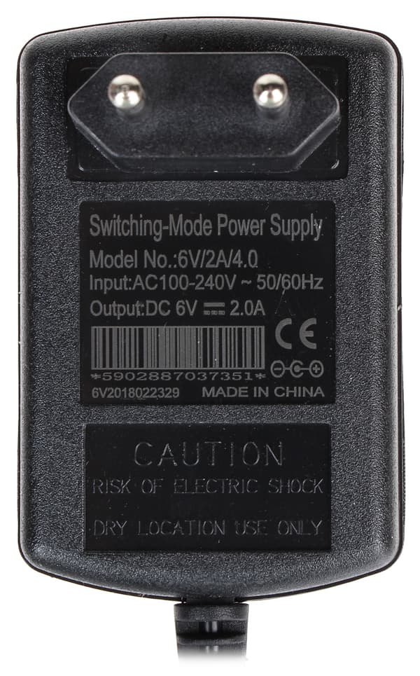 VERKKOSOVITIN 6V/2A/4.0