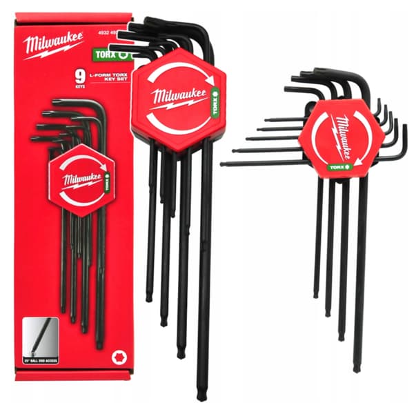 Milwaukee 9-osainen TORX-avainsarja