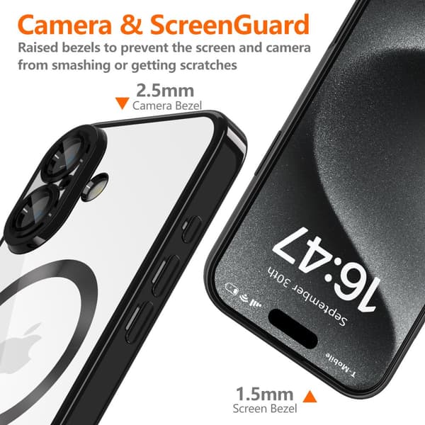 TECH-PROTECT MAGFLEX MAGSAFE IPHONE 16 SKINNENDE SORT