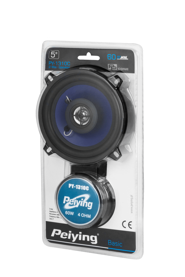 Peiying bilhögtalare 5,2" 4 Ohm 60 W