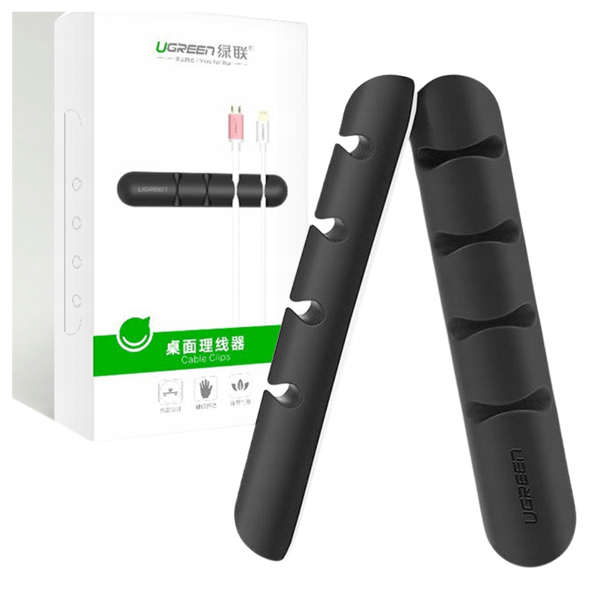 UGREEN LP114 kabelhållare 4 platser (2 stycken)