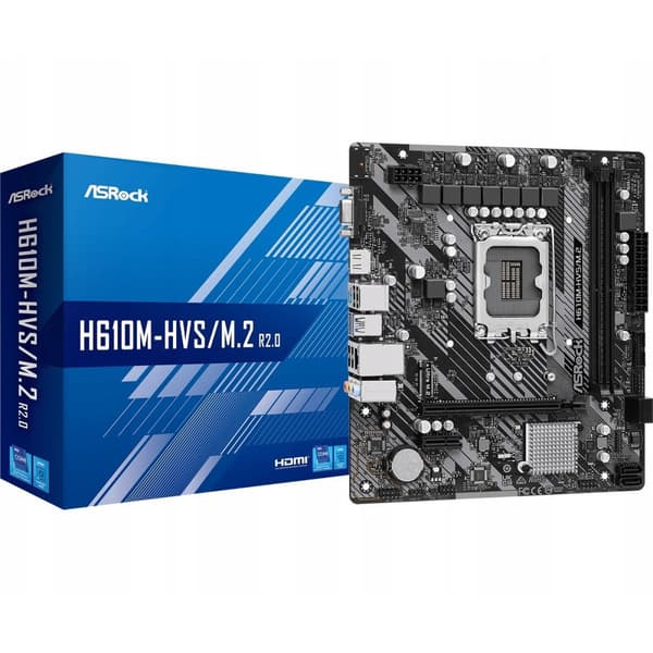 ASRock H610M-HVS/M.2 R2.0 Micro ATX DDR4 -emolevy