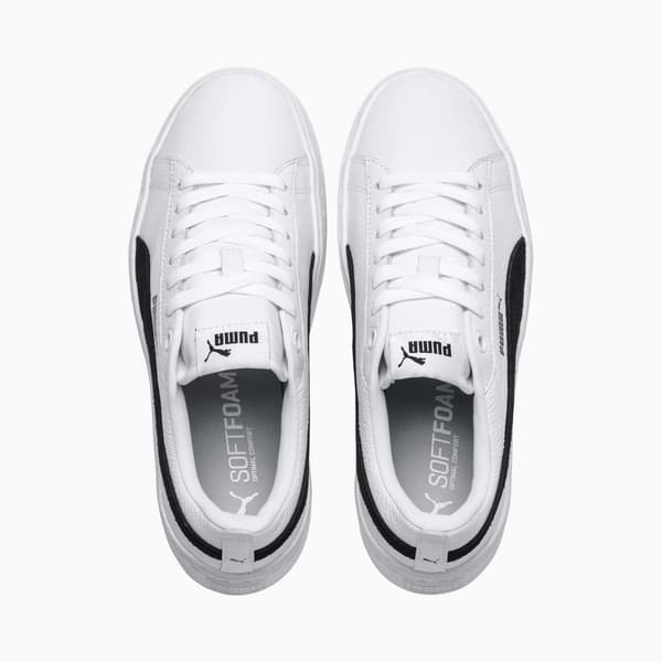 Puma SMASH PLATFORM L damesko hvid 36648712 størrelse 38,5
