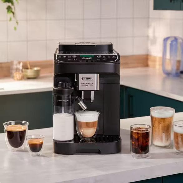 DE LONGHI ECAM330.80.BXB Magnifica Duo Black Espresso Machine