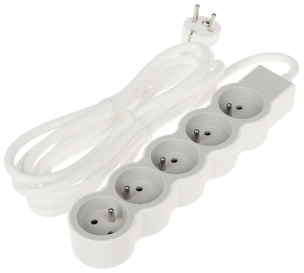 Legrand LE-049492 pistorasia 5 ulostuloa 3 m