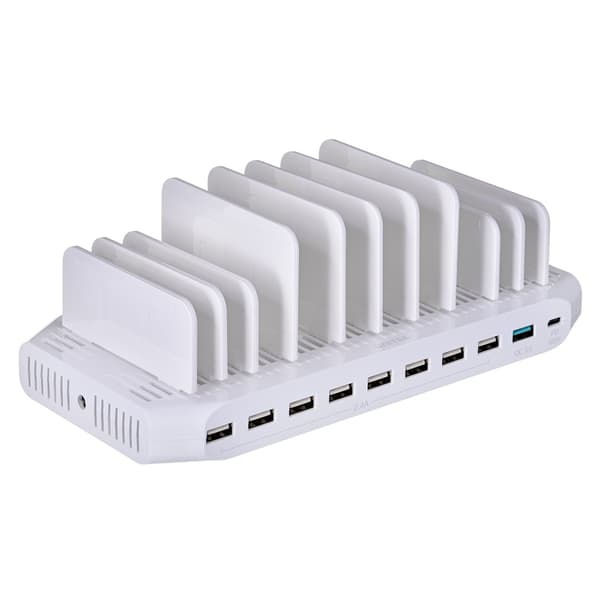 UNITEK LATAUSASEMA 10 USB, 160W, Y-2190