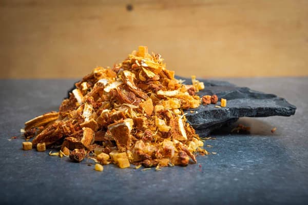 Frugtte MANGO TANGO ananas mango saffran appelsin infusion 100 g