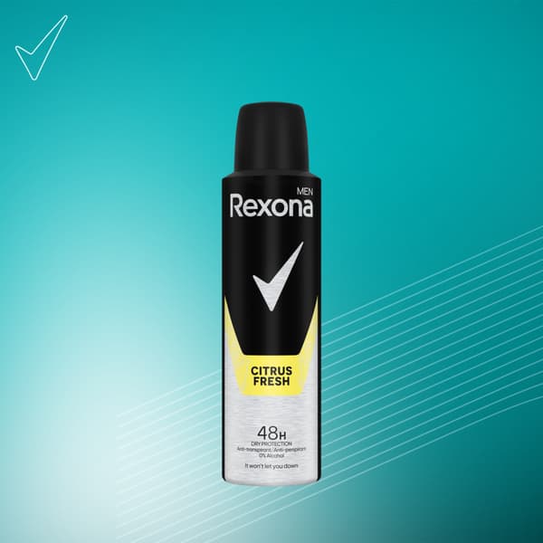 864766 Rexona Miesten Sitrus Sumute 150ml
