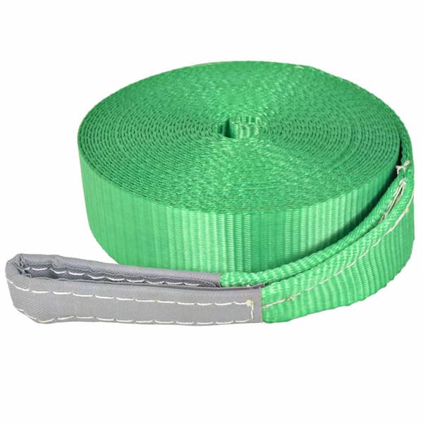 vidaXL Slackliningtejp, 15 m x 50 mm, 150 kg, Grön