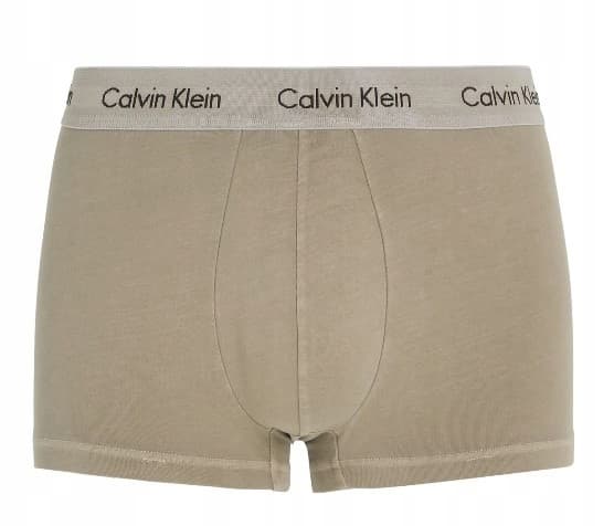 Calvin Klein herrbruna boxershorts i bomull med logotyp S