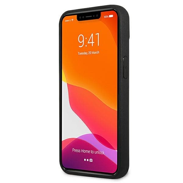 Mercedes MEHCP13SRCABK iPhone 13 mini5.4 sort/sort carbon hårdt cover Dynamic Line