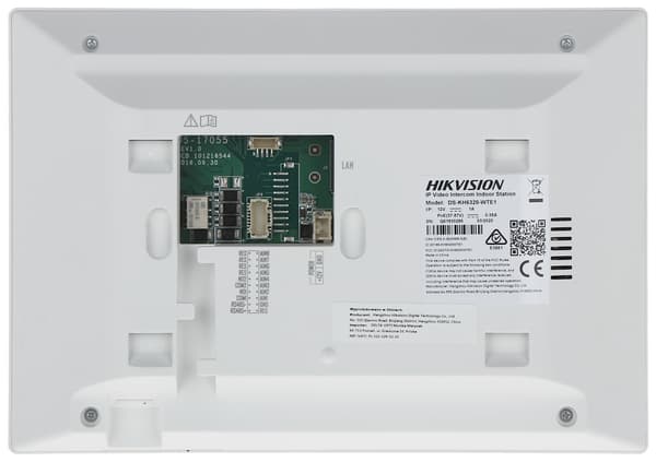Wi-Fi/IP INDENDØRS PANEL DS-KH6320-WTE1-W Hikvision