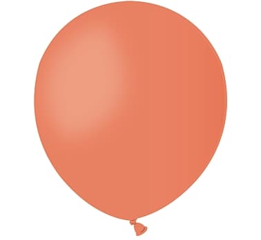 Metalliska ballonger 13 cm 100 st orange