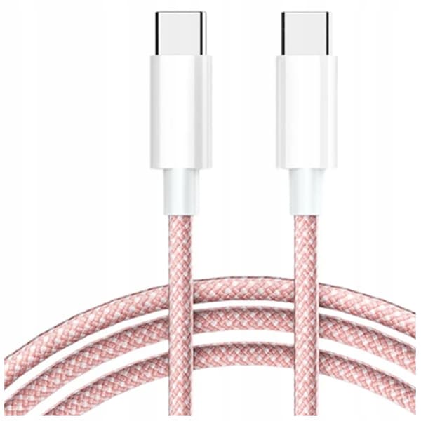 CO2-LADDNINGSKABEL USB-C SNABBLADDNING USB TYP C FÖR IPHONE 15 16 1M GUL
