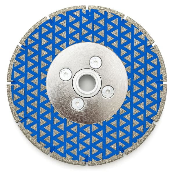 Diamantklinge til skæring og slibning af fliser 125mm 2i1 TITANIUM