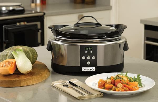 Crock-Pot långkokare SCCPBPP605-050 5,7 l (krom)