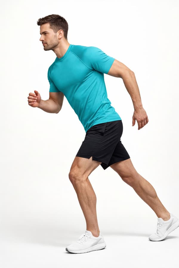 Marinblå Recea XL pikétröja för män