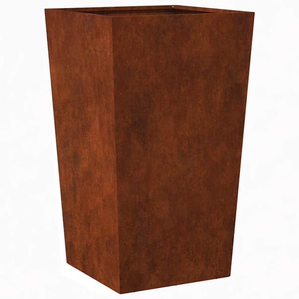 vidaXL havepotte 45x45x75 cm cortenstål