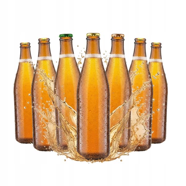 5X flaskor FÖR öl cider vichy light 500ML flaska FÖR öl radler 5st.