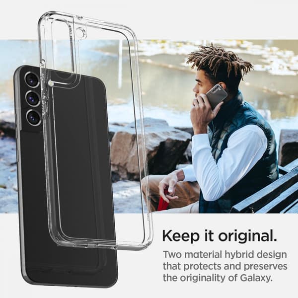 SPIGEN ULTRA HYBRID GALAXY S22 KRISTALLKLAR