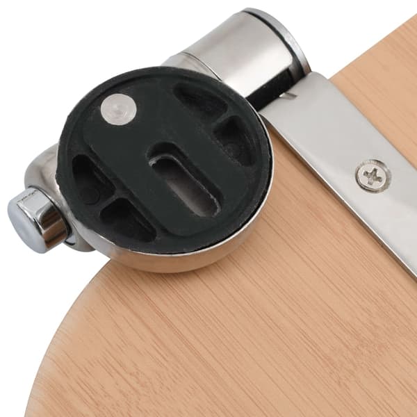vidaXL Pehmeästi sulkeutuva WC-istuin, MDF, Bambu-puukuvio