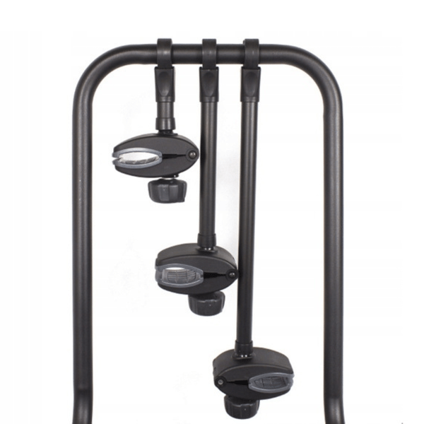 Aguri Active Bike Pro 3 cykelstativ til 3 cykler, sort, foldbar