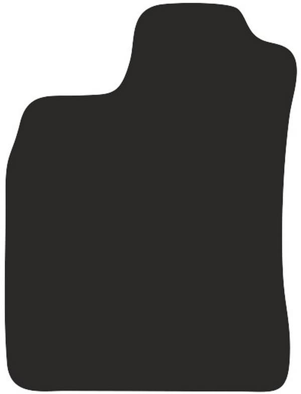 polyamid førermåtte til Renault Twingo I hatchback 1993-2006 gummibelagt førermåtte