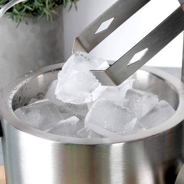 Termisk stål ishink med tänger